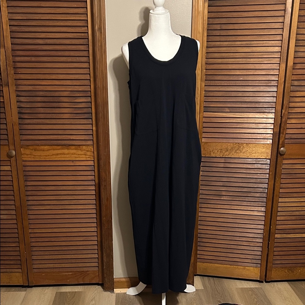 MaxMara Leisure Classic Black Maxi Dress
